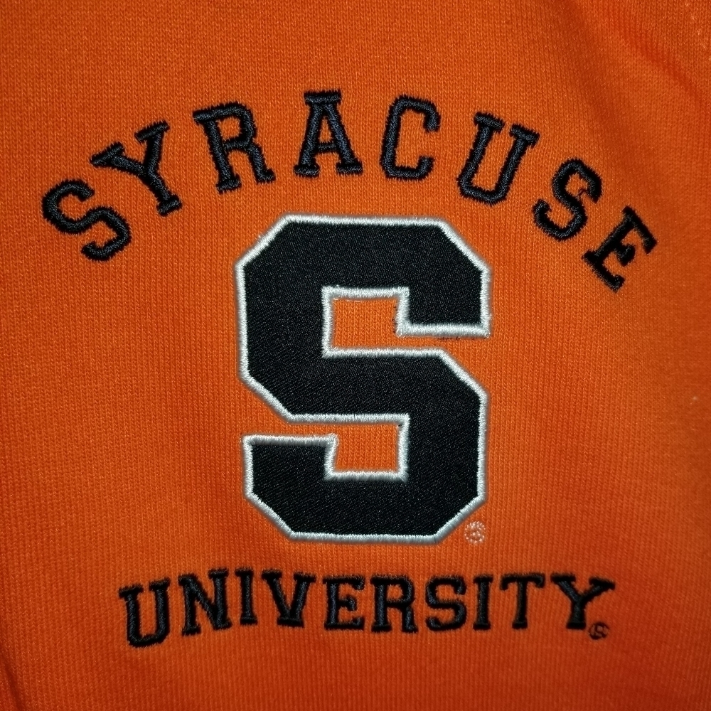 Champion Syracuse University Quarter Zip Pullover Size M - Picture 2 of 10